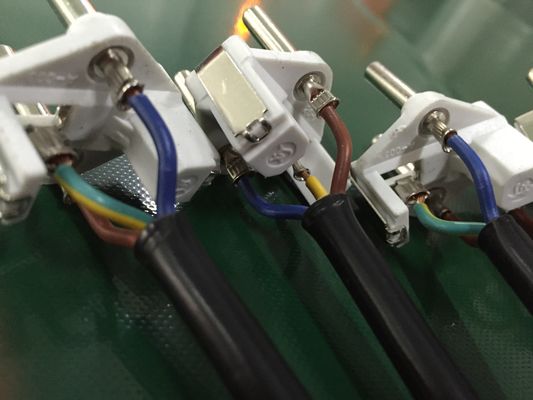3 پین سیم برق دستگاه ساخت دستگاه برق پلاستیکی کابل خودکار دستگاه