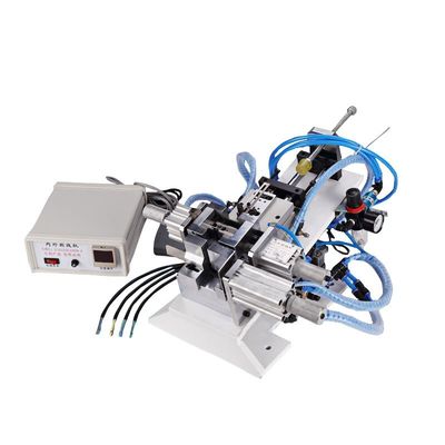 AC220V 100mm دستگاه برش پنوماتیک سکته مغزی برای ساخت سیم برق