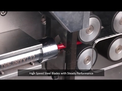 25 Sqmm Full Automatic Wire Cable Cutting And Stripping Machine High Capacity Cable Stripper