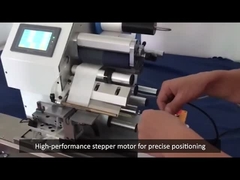 کابل سیم OD 4-10mm خودکار دسکتاپ کابل برچسب گذاری برچسب کش ماشین