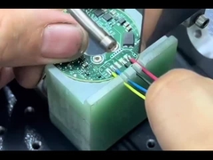 طراحی ضد ایستاتیک نیمه اتوماتیک دستگاه جوش گرد هواپیمایی سر خط داده USB جوش