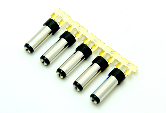 پلگ DC مرد 5.5 DC تیونینگ فورک مرد 5521DC فلک سر شکاف دایره ای DC پلگ
