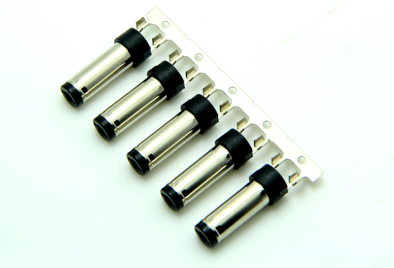 پلگ DC مرد 5.5 DC تیونینگ فورک مرد 5521DC فلک سر شکاف دایره ای DC پلگ