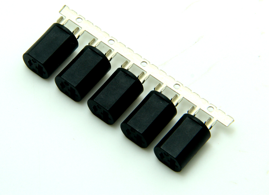 5.5 * 2.5 فورک تنظیم با حلقه لاستیکی ، DC Plug Crimping ، DC Plug بدون جوش