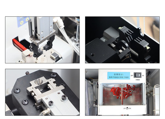 ماشین کاملا اتوماتیک ترمینال Crimping Pressed Cold Pre Insulated / Sensor Stripping / درجه هوایی