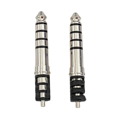 پلاگین هدفون فلزی شده پلاگین 4.4mm 5 قطب 33L اتصال صوتی مردانه