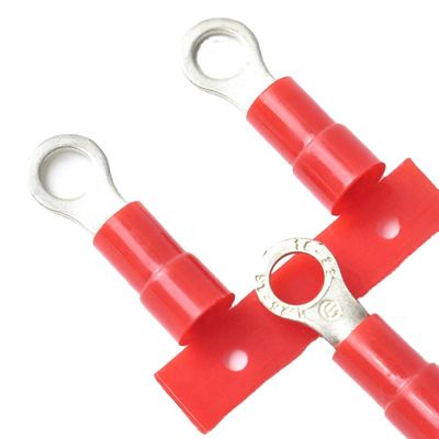 ترمینال های چرخدار 5MM 10MM حلقه ای از قبل جدا شده از حلقه ای از کابل مس