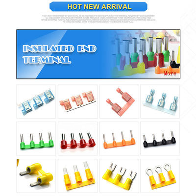 ترمینال های چرخدار 5MM 10MM حلقه ای از قبل جدا شده از حلقه ای از کابل مس