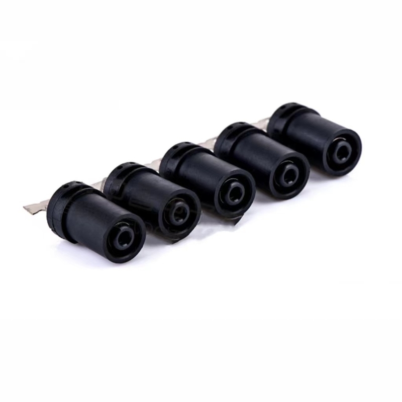 5.5 * 2.5 فورک تنظیم با حلقه لاستیکی ، DC Plug Crimping ، DC Plug بدون جوش