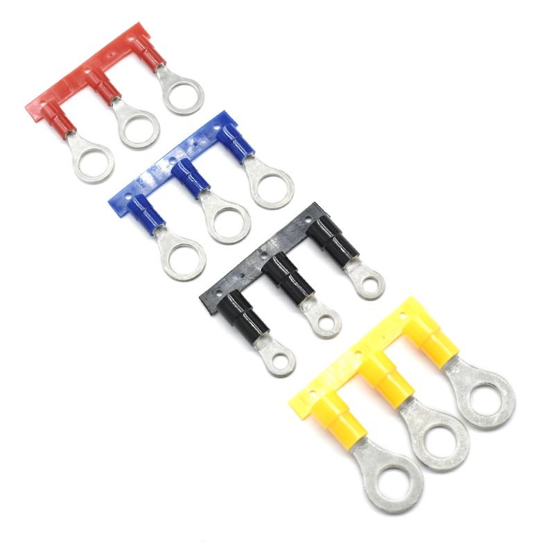 کارخانه سفارشی 16 Awg نایلون مس عایق کنتاکتور پایانه اسپد پایانه حلقه پیوسته