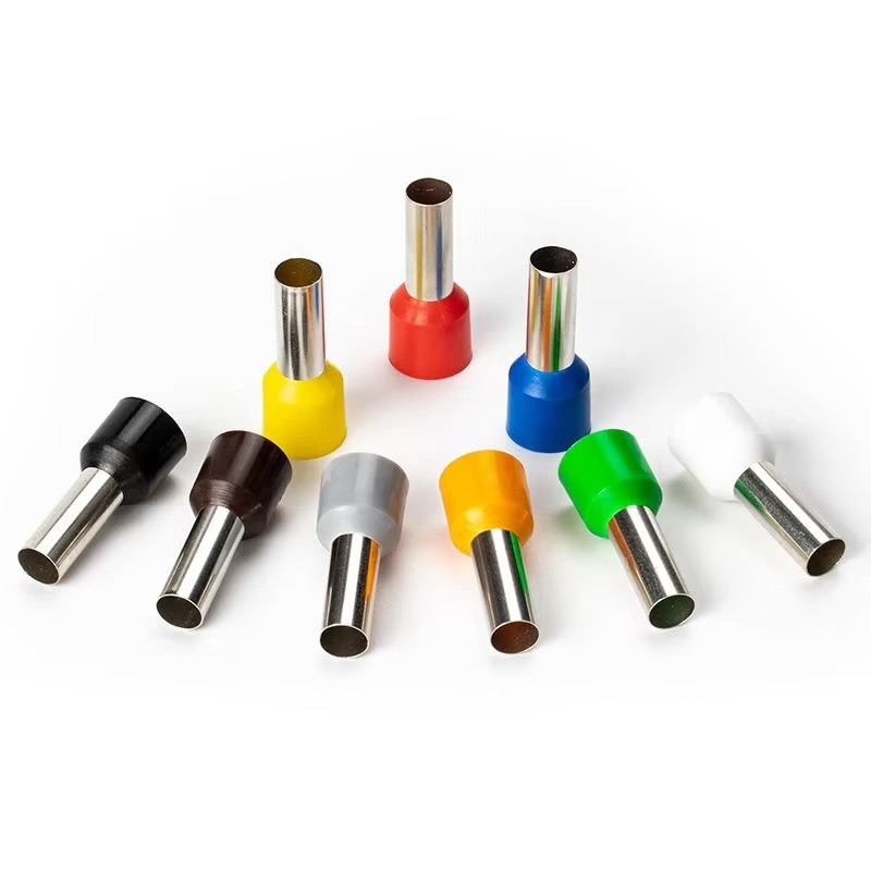 Multi-Color Insulated Nylon Copper Wire Ferrule Crimp Pin Terminal Tubular Terminal Wiring Accessories Lug