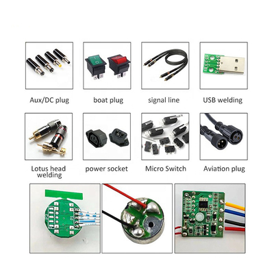 اتصال USB کابل برق دستگاه لحیم کاری قلع PCB / LED / جوشکاری ربات