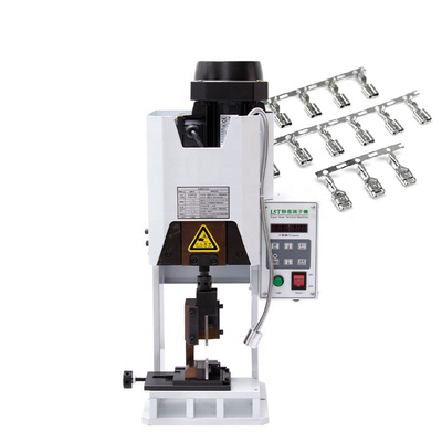ماشین 30mm ترمینال Crimping 0.55KW برای ترمینال دی سی کامپیوتر
