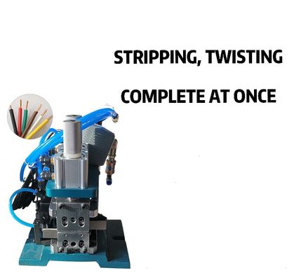دستگاه لایه بردار سیم پنوماتیک AWG18 3mm-25mm Stripping Length